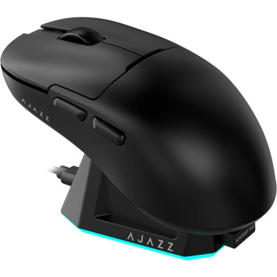 Мышка Ajazz AJ159P MC Wireless/Bluetooth/USB Charging Dock Black (AJ159P-MC-B)
