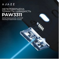 Мышка Ajazz AJ179 V2 MAX Wireless/Bluetooth/USB Black (AJ179-V2-MAX-B) Мышка Ajazz AJ179 V2 MAX Wireless/Bluetooth/USB Black (AJ179-V2-MAX-B) - Фото