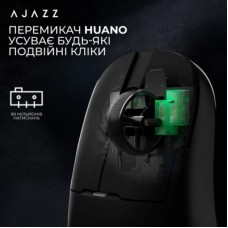 Мышка Ajazz AJ159P MC Wireless/Bluetooth/USB Charging Dock Black (AJ159P-MC-B) Мышка Ajazz AJ159P MC Wireless/Bluetooth/USB Charging Dock Black (AJ159P-MC-B) - Фото