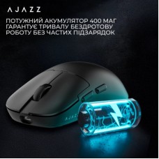 Мышка Ajazz AJ159P MC Wireless/Bluetooth/USB Charging Dock Black (AJ159P-MC-B) Мышка Ajazz AJ159P MC Wireless/Bluetooth/USB Charging Dock Black (AJ159P-MC-B) - Фото