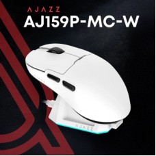 Мышка Ajazz AJ159P MC Wireless/Bluetooth/USB Charging Dock White (AJ159P-MC-W) Мышка Ajazz AJ159P MC Wireless/Bluetooth/USB Charging Dock White (AJ159P-MC-W) - Фото