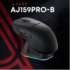 Мышка Ajazz AJ159PRO Wireless/Bluetooth/USB Charging Dock Black (AJ159-PRO-B) Мышка Ajazz AJ159PRO Wireless/Bluetooth/USB Charging Dock Black (AJ159-PRO-B) - Фото