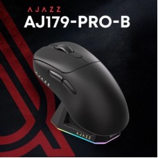 Мышка Ajazz AJ179PRO Wireless/Bluetooth/USB Charging Dock Black (AJ179-PRO-B) Мышка Ajazz AJ179PRO Wireless/Bluetooth/USB Charging Dock Black (AJ179-PRO-B) - Фото