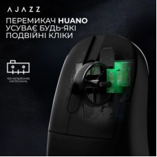 Мышка Ajazz AJ179PRO Wireless/Bluetooth/USB Charging Dock Black (AJ179-PRO-B) Мышка Ajazz AJ179PRO Wireless/Bluetooth/USB Charging Dock Black (AJ179-PRO-B) - Фото