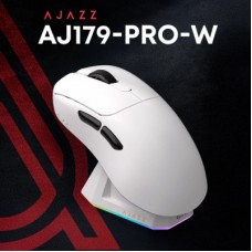 Мышка Ajazz AJ179PRO Wireless/Bluetooth/USB Charging Dock White (AJ179-PRO-W) Мышка Ajazz AJ179PRO Wireless/Bluetooth/USB Charging Dock White (AJ179-PRO-W) - Фото