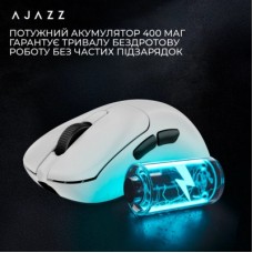 Мышка Ajazz AJ179PRO Wireless/Bluetooth/USB Charging Dock White (AJ179-PRO-W) Мышка Ajazz AJ179PRO Wireless/Bluetooth/USB Charging Dock White (AJ179-PRO-W) - Фото