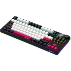Клавиатура Lorgar KBP70TKLW Wireless TKL Mechanical Pro UA Black/Red (LRG-KBP70TKLW-BK-US) - Фото