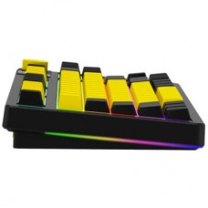 Клавиатура Lorgar KBP70TKLW Wireless TKL Mechanical Pro UA Black/Yellow (LRG-KBP70TKLW-YL-US) - Фото