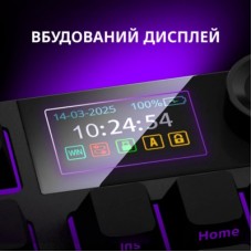 Клавиатура Lorgar KBP70TKLW Wireless TKL Mechanical Pro UA Black/Yellow (LRG-KBP70TKLW-YL-US) - Фото