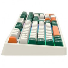 Клавиатура Canyon Shadder GKW-11 RGB Silent Wireless/Bluetooth/USB UA White (CND-SKBW11) - Фото