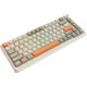 Клавиатура Ajazz AK820 MAX Flying Fish Switch RGB Wireless/Bluetooth/USB Beige (AK820MAX-FF-R)