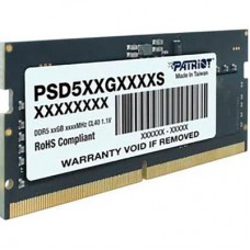 Модуль пам'яті для ноутбука SoDIMM DDR5 16 GB 5600 MHz Patriot (PSD516G560081S) - Фото