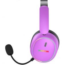 Наушники Hator Phoenix 2 Wireless Hi-Res SyncHUB Cyber Violet (ESH42) - Фото