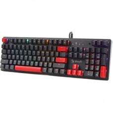Клавіатура A4Tech Bloody S525N RGB BLMS Red Switch USB Fire Black (4711421002066) - Фото