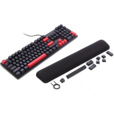 Клавіатура A4Tech Bloody S525N RGB BLMS Red Switch USB Fire Black (4711421002066) - Фото