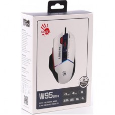 Мышка A4Tech Bloody W95 Ultra USB White/Black (4711421002325) - Фото