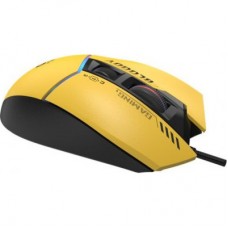 Мышка A4Tech Bloody W95 Ultra USB Yellow/Black (4711421002318) - Фото