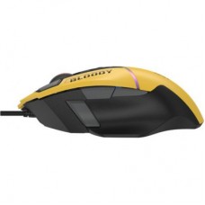 Мышка A4Tech Bloody W95 Ultra USB Yellow/Black (4711421002318) - Фото