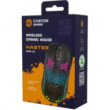 Мышка Canyon Haster GMW-18 Wireless Black (CND-SGMW18) - Фото
