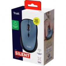 Мышка Trust Yvi+ Silent Wireless/Bluetooth Dark Blue (25514) - Фото