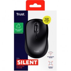 Мышка Trust Yvi+ Silent Wireless/Bluetooth Glossy Black (25512) - Фото