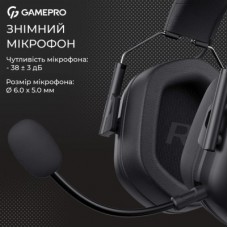 Навушники GamePro Genesis Hunter Black (HS1350B) - Фото