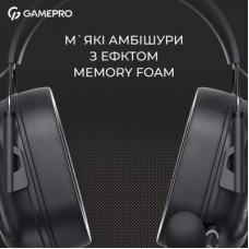Навушники GamePro Genesis Hunter Black (HS1350B) - Фото