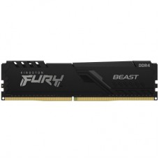 Модуль пам'яті для комп'ютера DDR4 16 GB 3200 MHz Beast Black Kingston Fury (ex.HyperX) (KF432C16BB1/16WP)