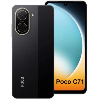 Смартфон Xiaomi POCO C71 4/128GB Black (поко с71)