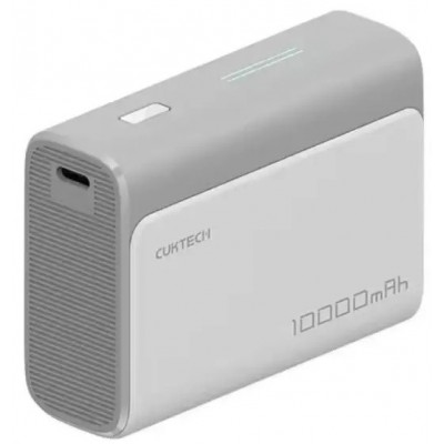 Універсальна мобільна батарея CUKTECH PB100 10000 mAh 30 W 1C1A Grey Швидке заряджання