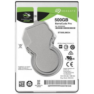 Жорсткий диск для ноутбука 2.5" 500 GB Seagate con ST500LM034-FR #)
