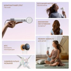 Фен Dreame Hair MINI Pink (AHG11AP) - Фото