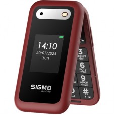 Мобільний телефон Sigma X-style 281 CLIK Red (4827798151426) - Фото