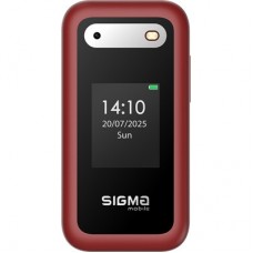 Мобільний телефон Sigma X-style 281 CLIK Red (4827798151426) - Фото