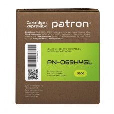 Картридж Patron Canon 069H yellow Green Label (PN-069HYGL) - Фото