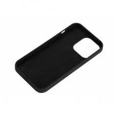 Чохол для мобільного телефона 2E Basic Apple iPhone 13 Pro Liquid Silicone Black (2E-IPH-13PR-OCLS-BK) - Фото