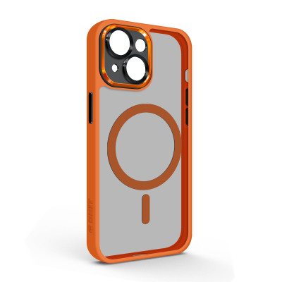 Чохол для мобільного телефона Armorstandart Unit MagSafe SE Apple iPhone 13 Orange Black (ARM75377)