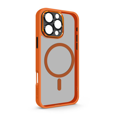Чохол для мобільного телефона Armorstandart Unit MagSafe SE Apple iPhone 16 Pro Max Orange Black (ARM81151)