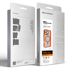 Чохол для мобільного телефона Armorstandart Unit MagSafe SE Apple iPhone 16 Pro Max Orange Black (ARM81151) - Фото