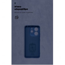 Чохол для мобільного телефона Armorstandart ICON Xiaomi Redmi Note 14 4G Camera cover Dark Blue (ARM79816) Чохол для мобільного телефона Armorstandart ICON Xiaomi Redmi Note 14 4G Camera cover Dark Blue (ARM79816) - Фото
