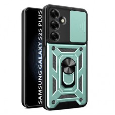 Чохол для мобільного телефона BeCover Military Samsung Galaxy S25 Plus SM-S936 Dark Green (712880) - Фото