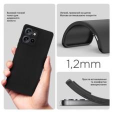 Чохол для мобільного телефона BeCover Motorola Edge 50 Black (713132) - Фото