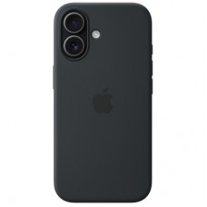 Чехол для мобильного телефона Apple iPhone 17 Silicone with MagSafe - Black Model A3558 (MGF14ZM/A) - Фото