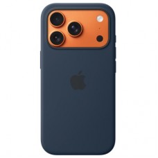 Чехол для мобильного телефона Apple iPhone 17 Pro Silicone with MagSafe Midnight Model A3559 (MGFH4ZM/A) - Фото