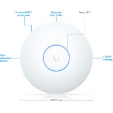 Точка доступа Wi-Fi Ubiquiti U7 Long-Range (U7-LR) - Фото