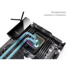 Водоблок Alphacool Core 1 Aurora Black - AM4 / AM5 Intel LGA 1700 / LGA 1851 (13446) - Фото