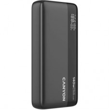 Батарея универсальная Canyon PB-240 25000mAh, PD3.1/140W, PPS, QC3.0, AFC & SCP, Digital Display (CNS-CPB240) - Фото