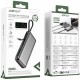 Батарея універсальна Acefast 20000 mAh 130W PD, QC/3.0 USB-A+USB-C In/Out,build-in cable M22 Gray (6974316283904)