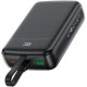 Батарея універсальна Acefast 20000 mAh 22,5W PD, QC/3.0 USB-A+USB-C In/Out, build-in cable M14 Black (6974316283966)
