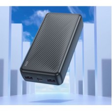 Батарея універсальна BOROFONE 20000 mAh BJ55A Graceful Black (6941991111785) - Фото